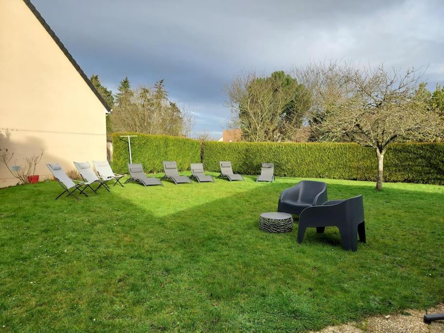 Villa Avec Piscine Chauffee A Moins 1H30 De Paris Saint-Pierre-des-Fleurs Bagian luar foto